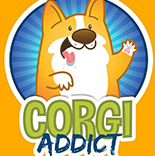 Corgi Addict blog page icon